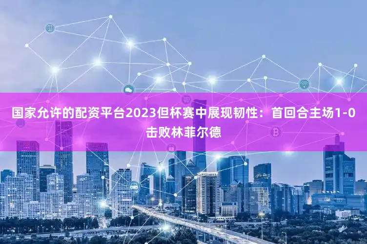 国家允许的配资平台2023但杯赛中展现韧性：首回合主场1-0击败林菲尔德